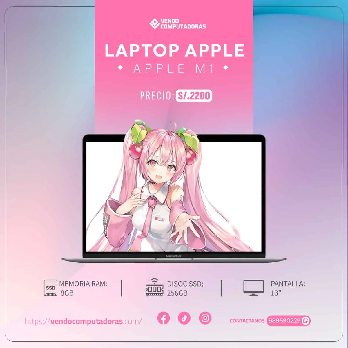  Diseño velocidad Llévate tu MacBook hoy con entrega 
