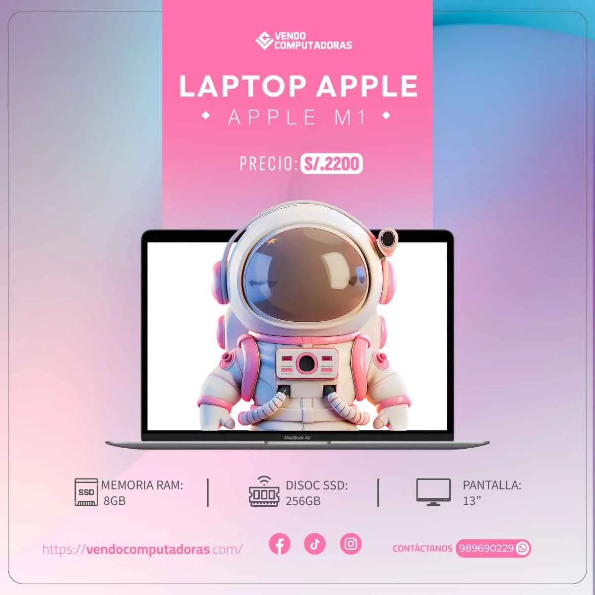  Diseño velocidad Llévate tu MacBook hoy con entrega 