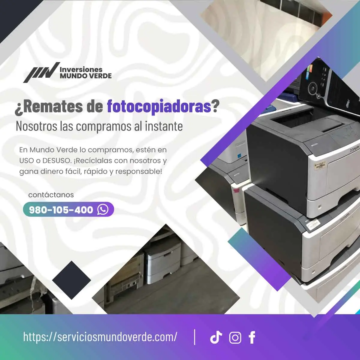  Transforma tus residuos electrónicos en oportunidades 