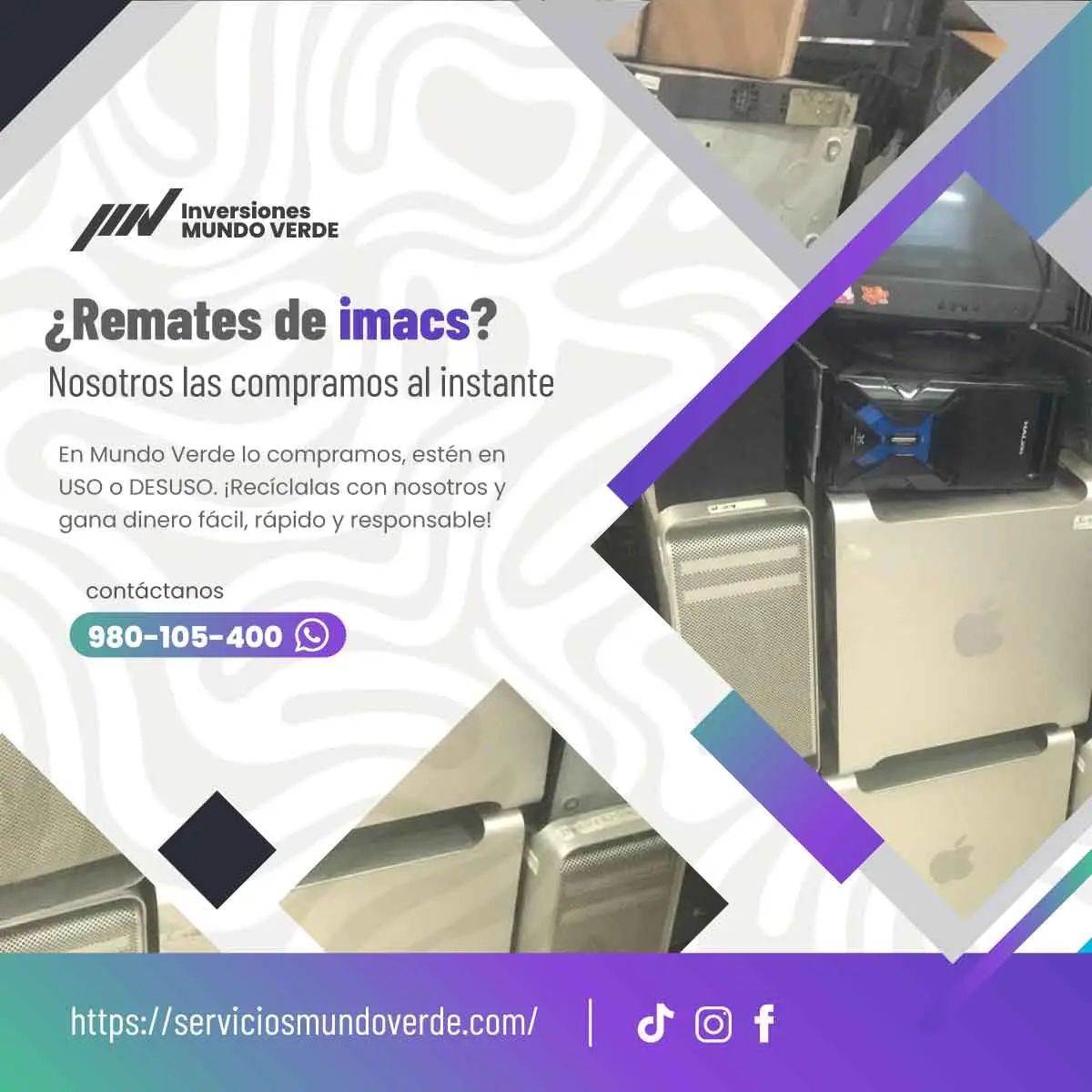  Transforma tus residuos electrónicos en oportunidades 