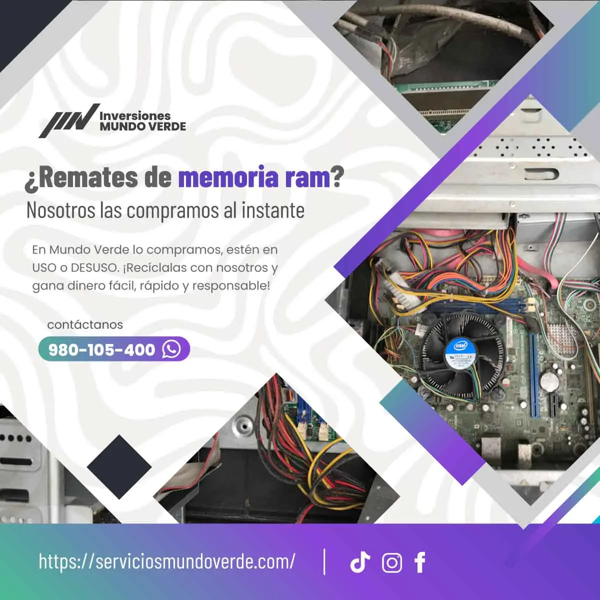 Dale un final responsable a tus aparatos en desuso 