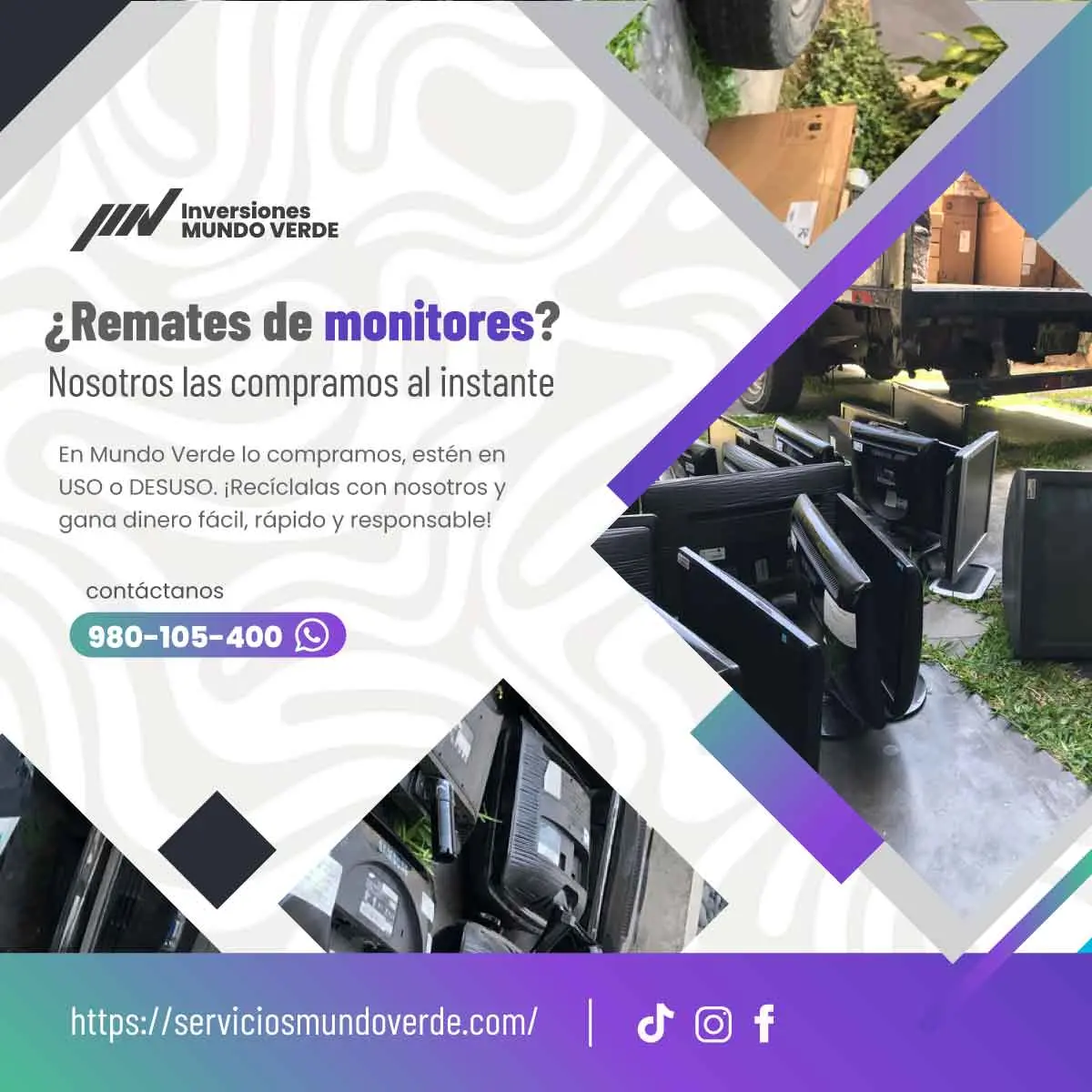 Dale un final responsable a tus aparatos en desuso 