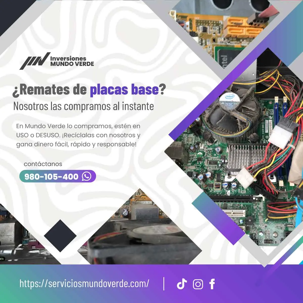 Dale un final responsable a tus aparatos en desuso 