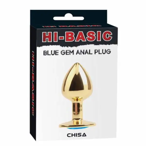  CONSOLADOR METAL GEMA AZUL DORADO