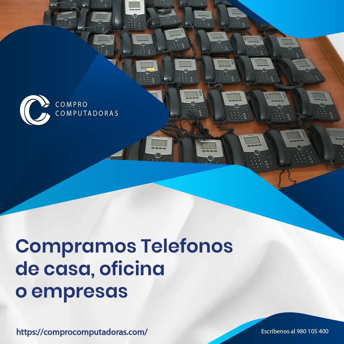  Transformamos tus equipos en efectivo 