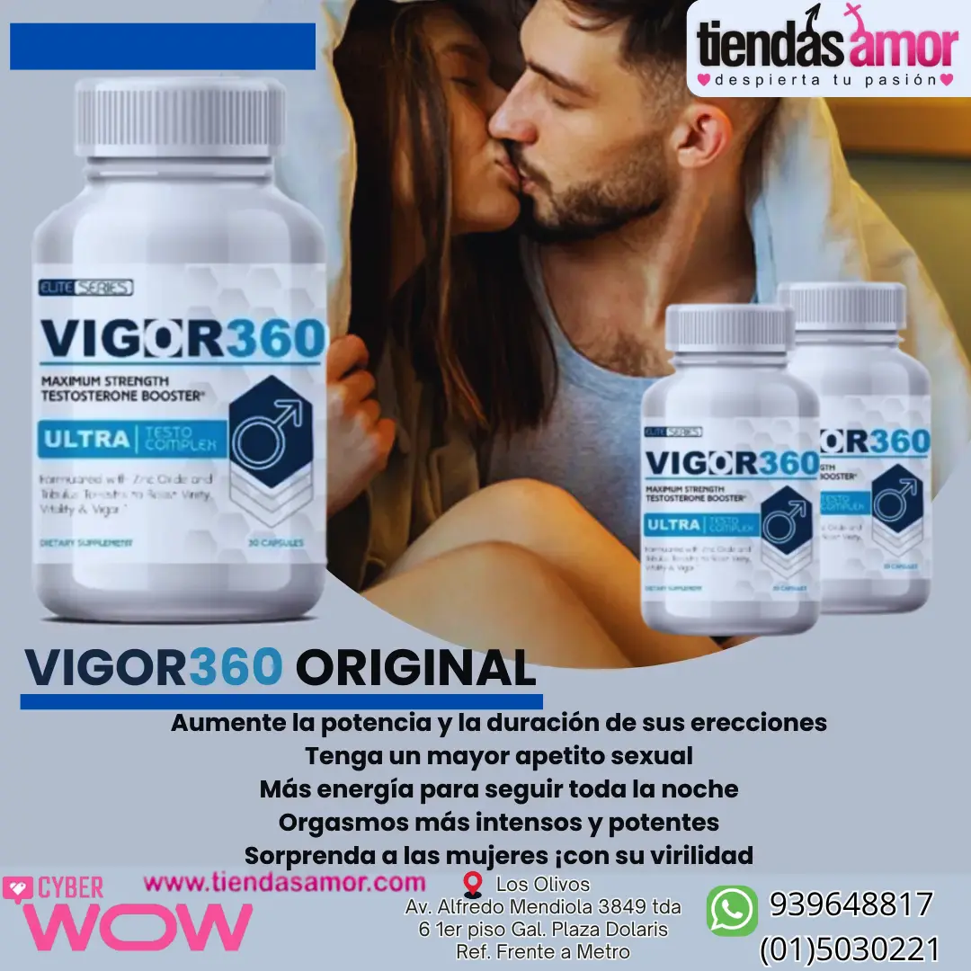 VIGOR 360 ULTRA TESTO Original 60 Pastillas testosterona