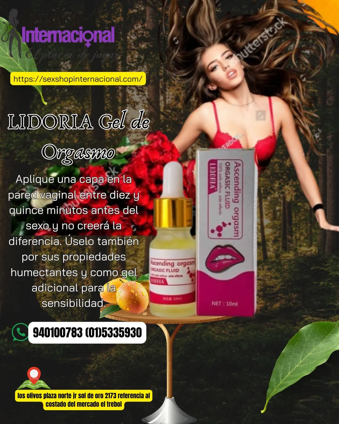 LIDORIA Gel de Orgasmo Estrechante