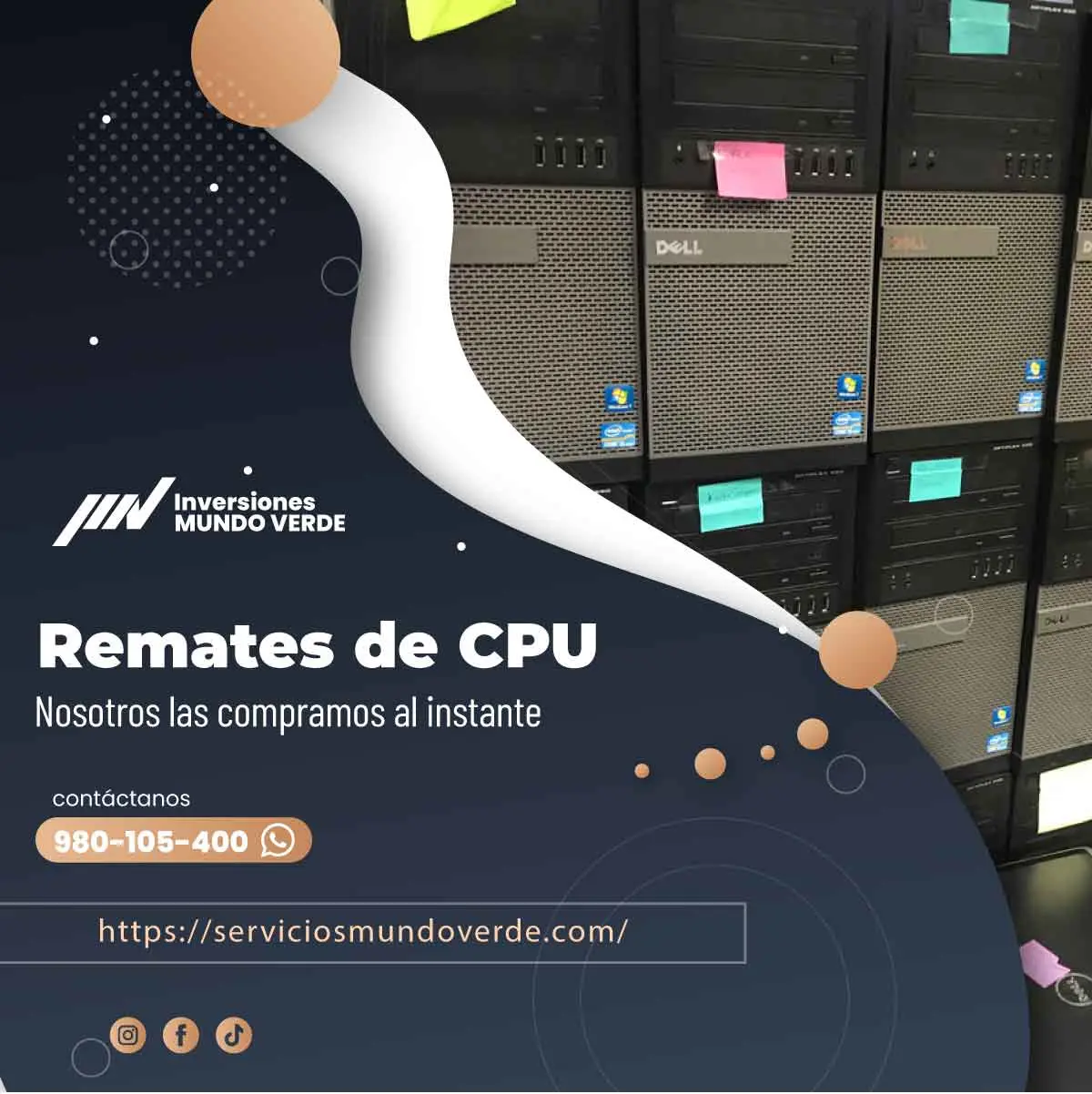 TIENES CPU LO COMPRAMOS 