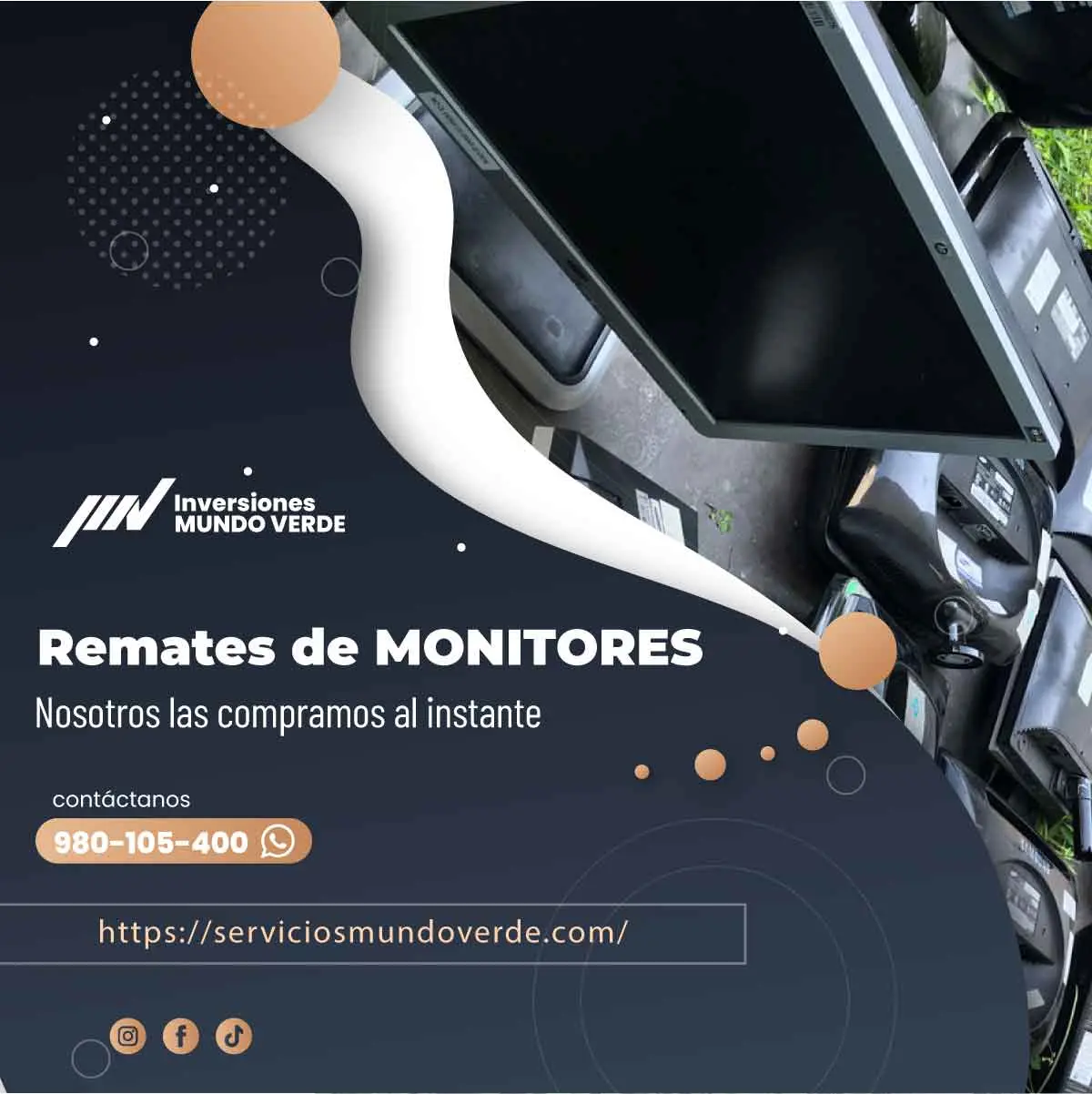 TIENES MONITORES ANTIGUOS LO COMPRAMOS 