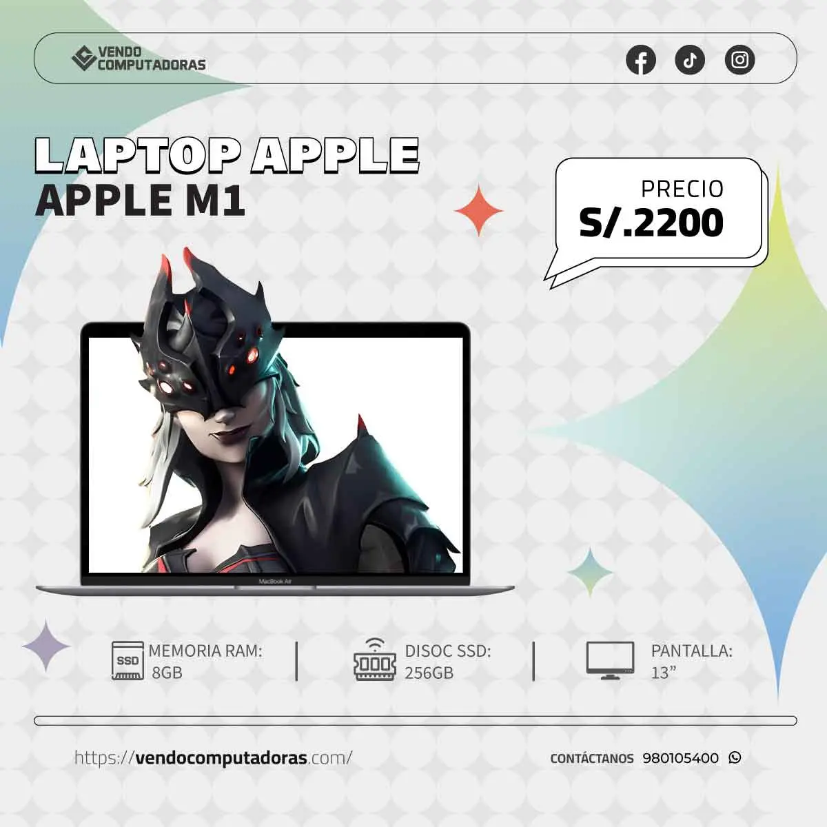 MacBook al mejor precio Rápida ligera y con estilo Apple