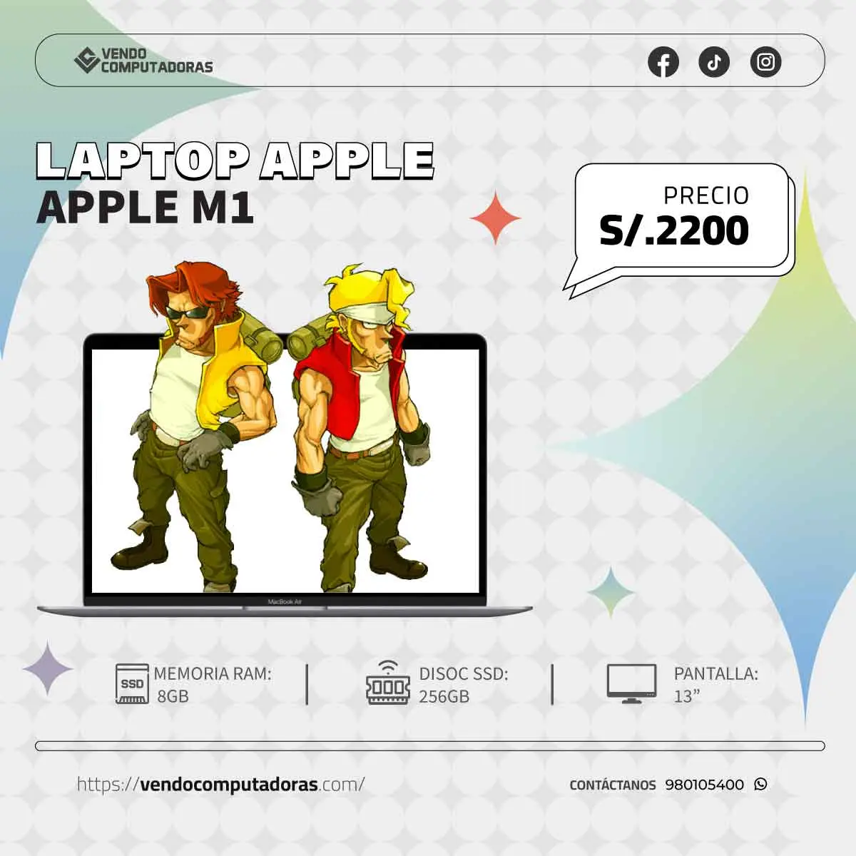 MacBook al mejor precio Rápida ligera y con estilo Apple