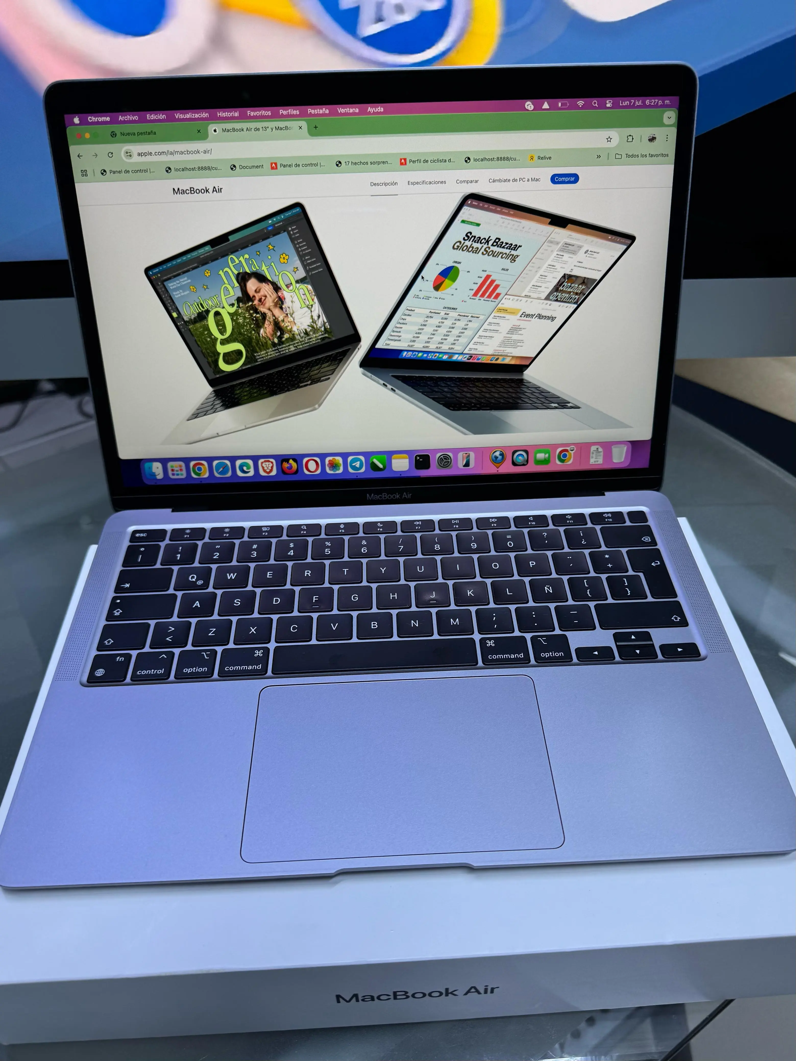  MacBook en excelente estado Rendimiento Apple 