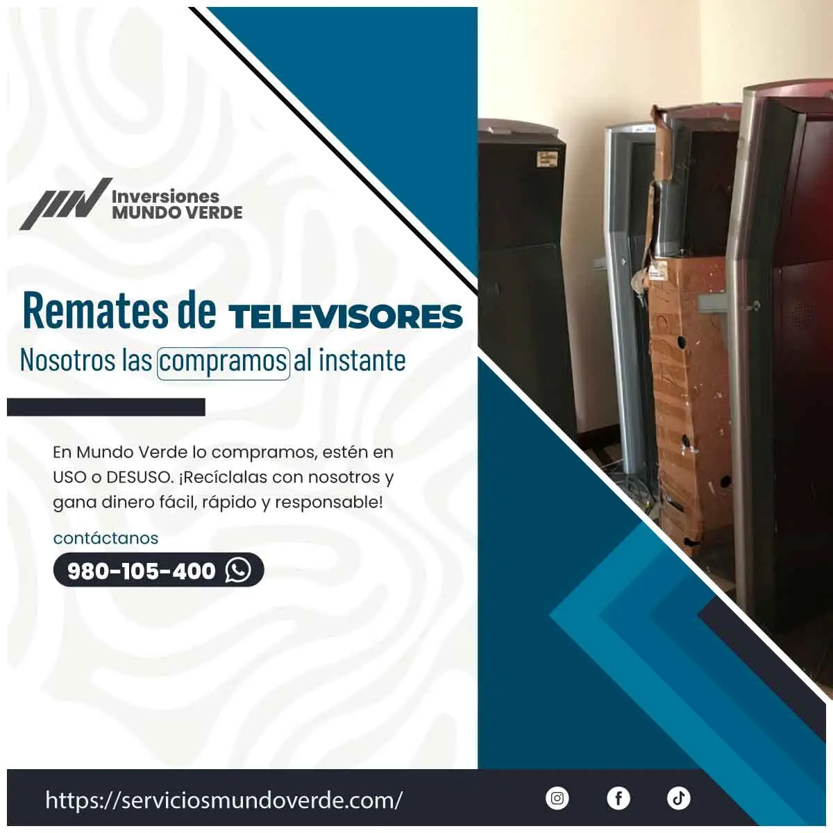 TIENES TELEVISORES LO COMPRAMOS 