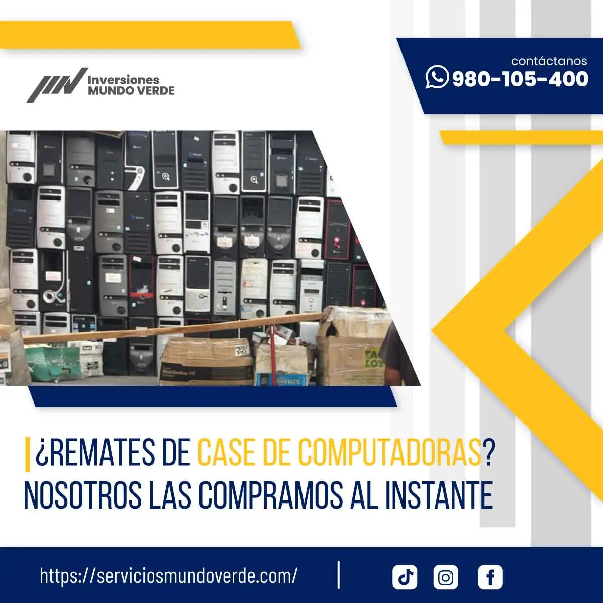  Reciclamos tus equipos dados de baja 