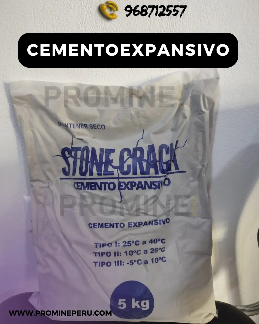 CEMENTO PARA MINERIA-PROMINE PERU