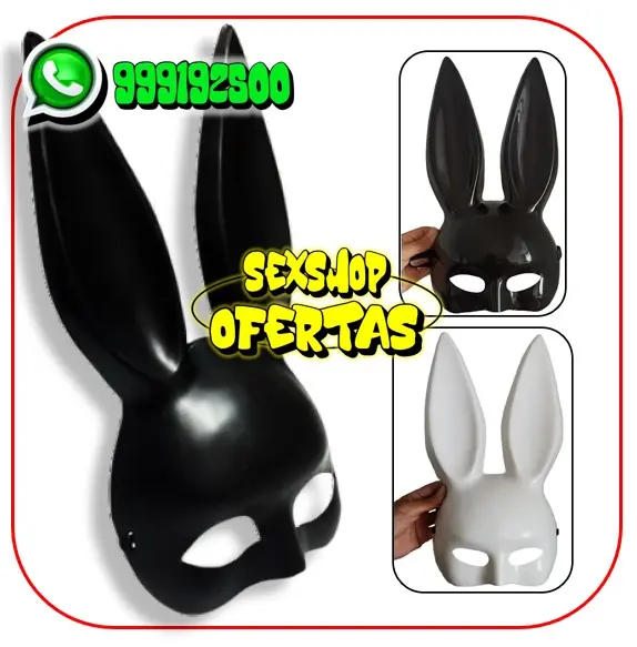 MASCARA ANTIFAZ DE CONEJITA EROTICA - SEXSHOP OFERTAS