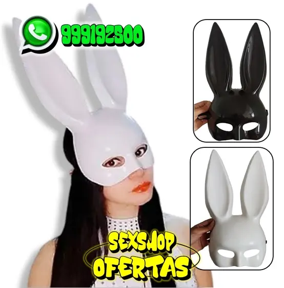 MASCARA ANTIFAZ DE CONEJITA EROTICA - SEXSHOP OFERTAS