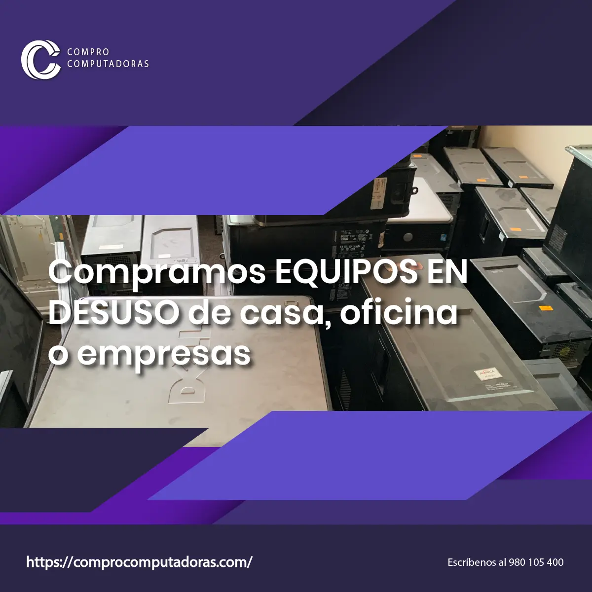 Dale valor a tus equipos en desuso