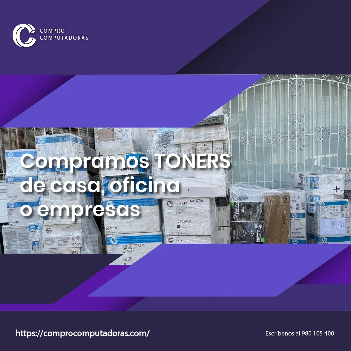 Compra de computadoras en empresas servicio técnico y ecoló