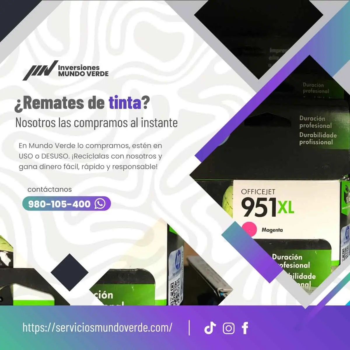 TIENES TINTAS LO COMPRAMOS