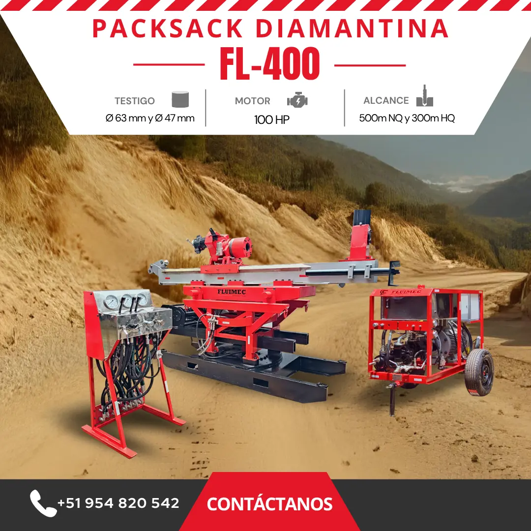 PACKSACK DIAMANTINA FL400 trabajos en superficie 