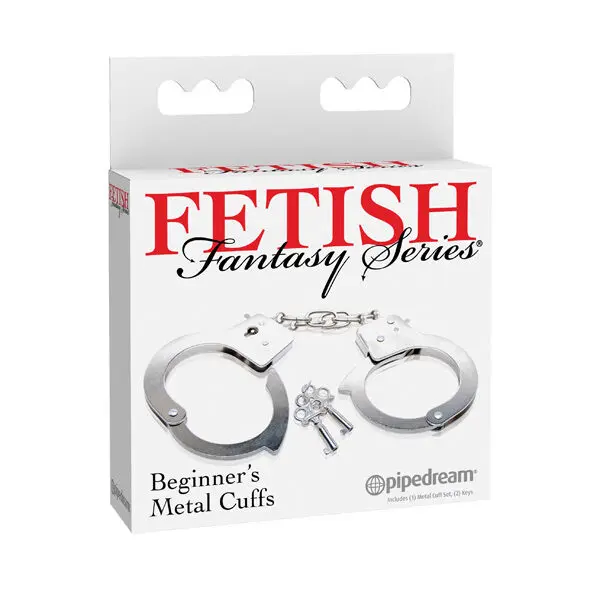  FETISH ESPOSAS DE METAL PLATEADO