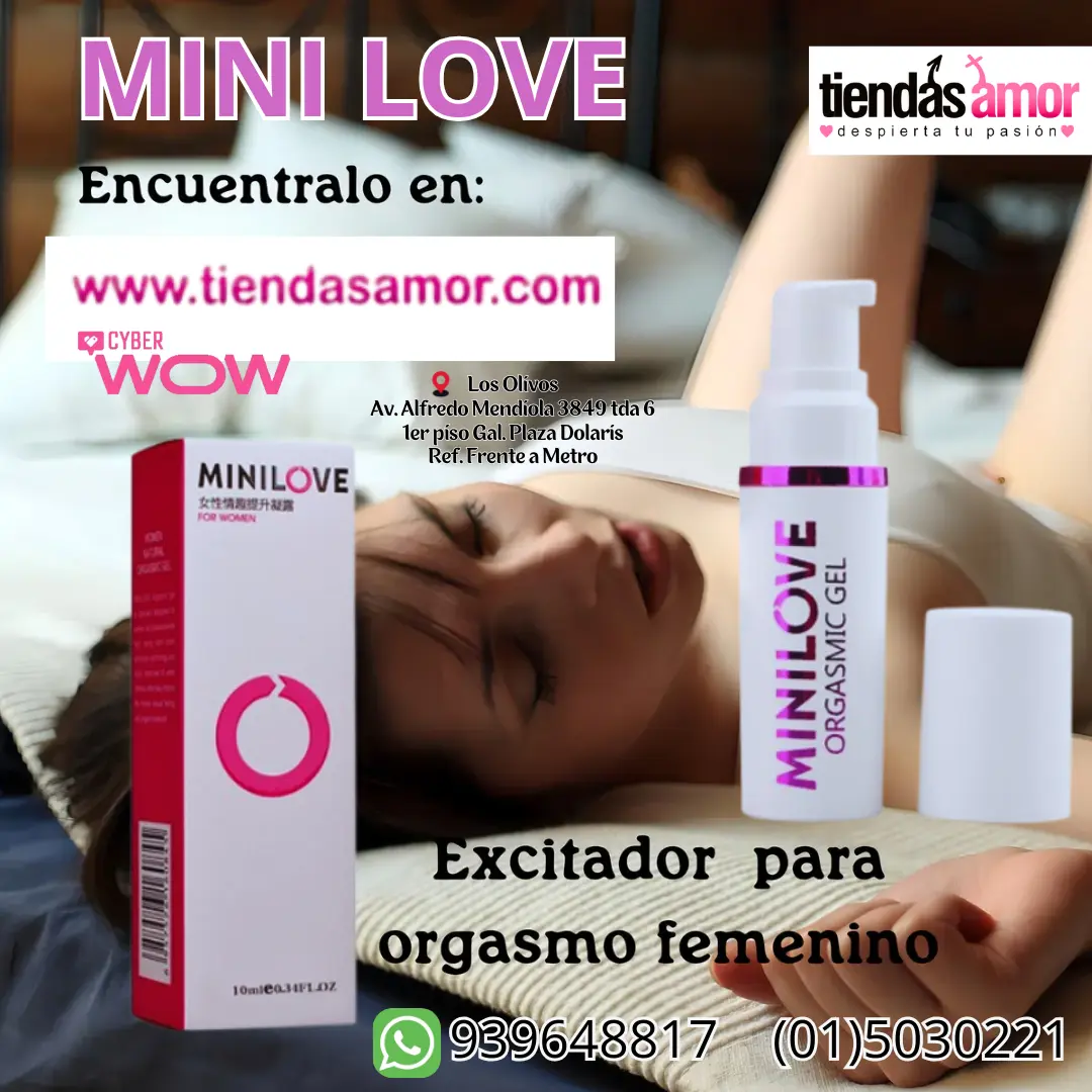 Gel Orgasmico Estimulante Femenino Clitorial Minilove