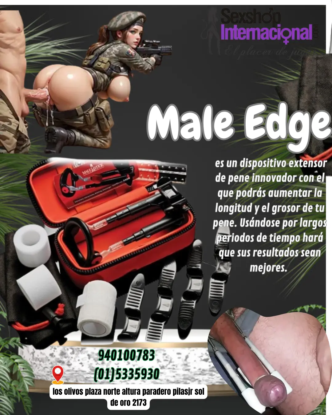 Male Edge es un dispositivo extensor de pene