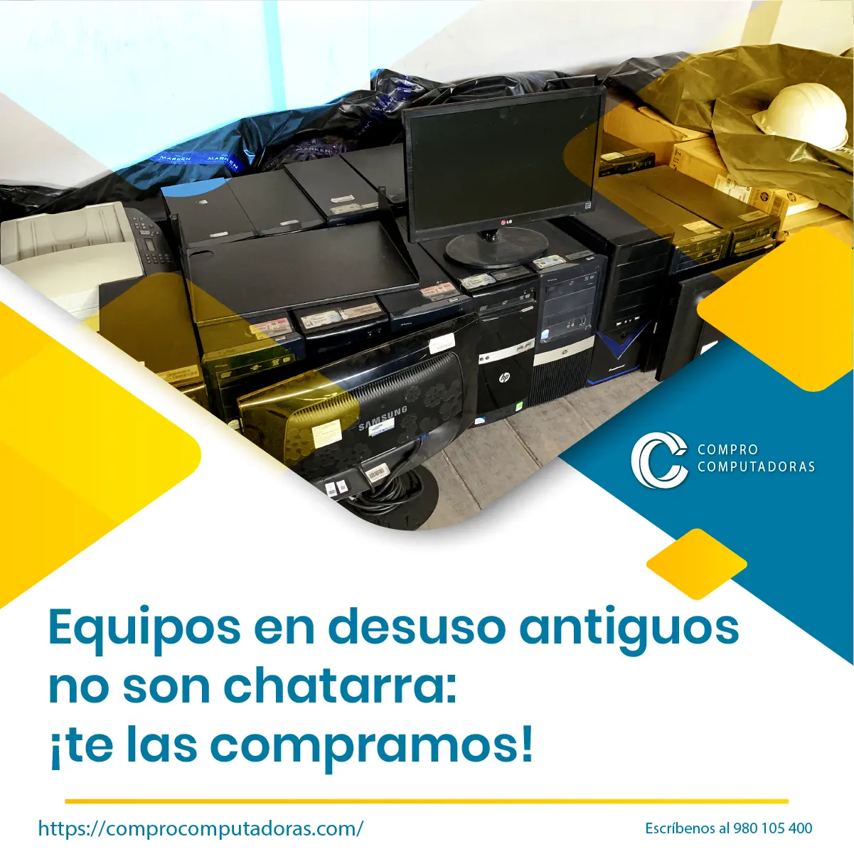 Nos Interesan Tus Equipos Antiguos Computadoras Usadas 