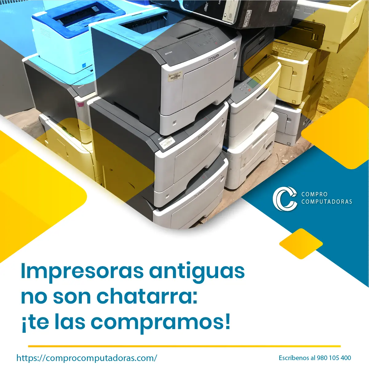  Vende tus Computadoras sin Usar con Solo un Mensaje