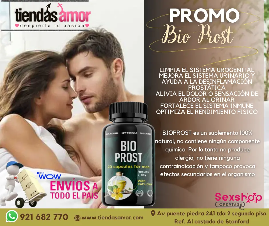 Bio Prost Original Aumenta la duración del acto sexual 