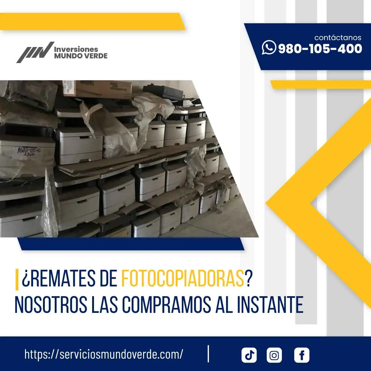 TIENES FOTOCOPIADORAS LO COMPRAMOS 