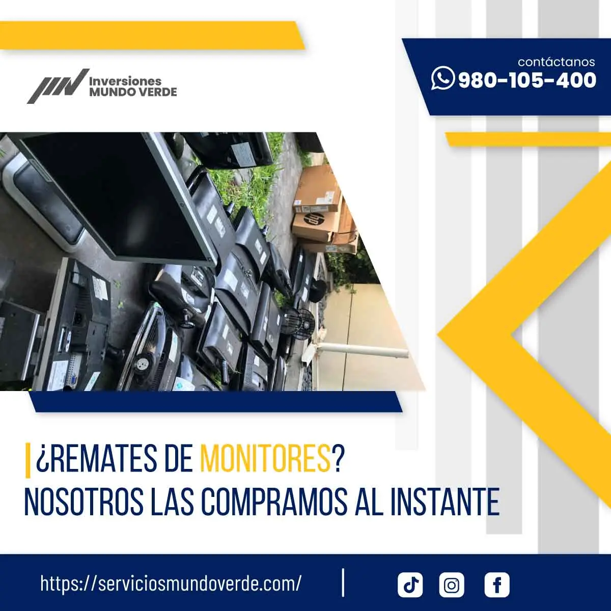 TIENES MONITORES ANTIGUOS LO COMPRAMOS 