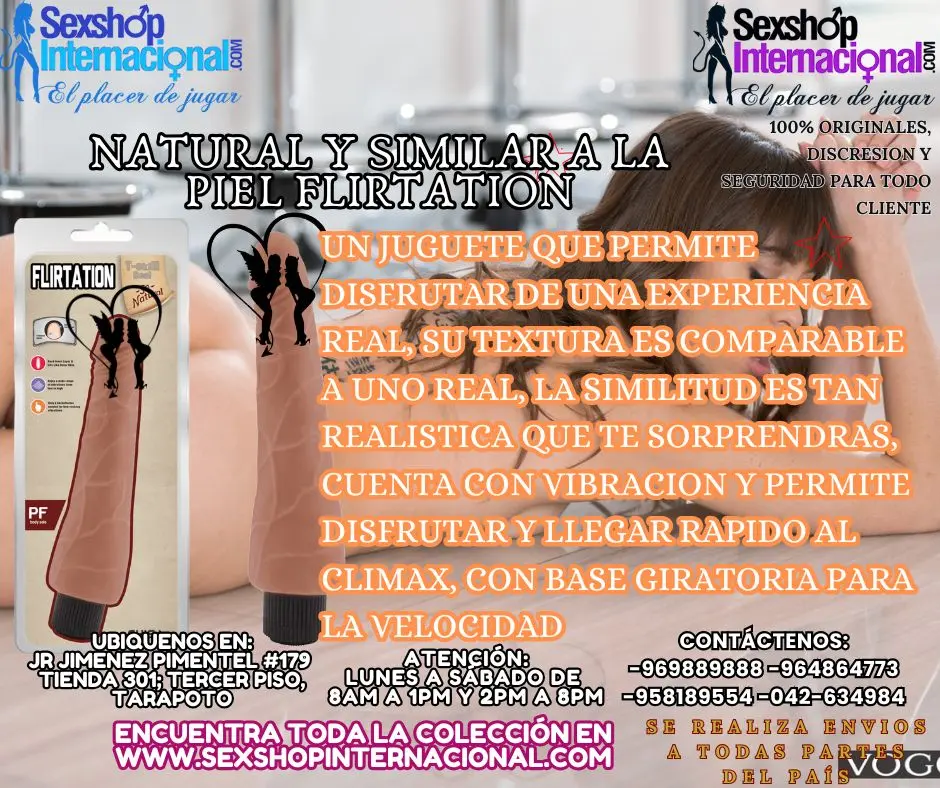 PIEL SIMILAR FLIRTATION NARURAL Y SIMILAR A UNO REAL