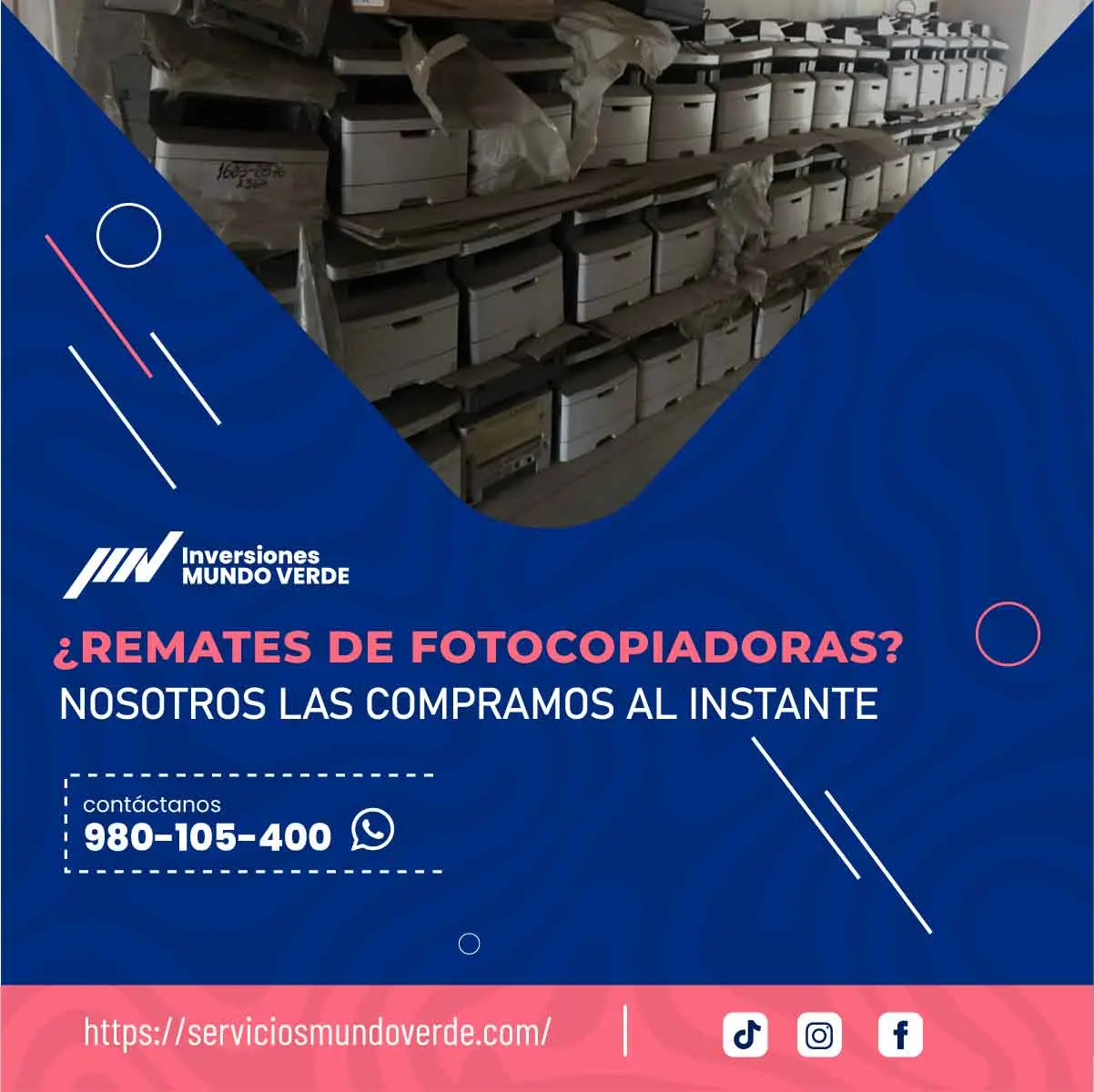 TIENES FOTOCOPIADORAS LO COMPRAMOS 