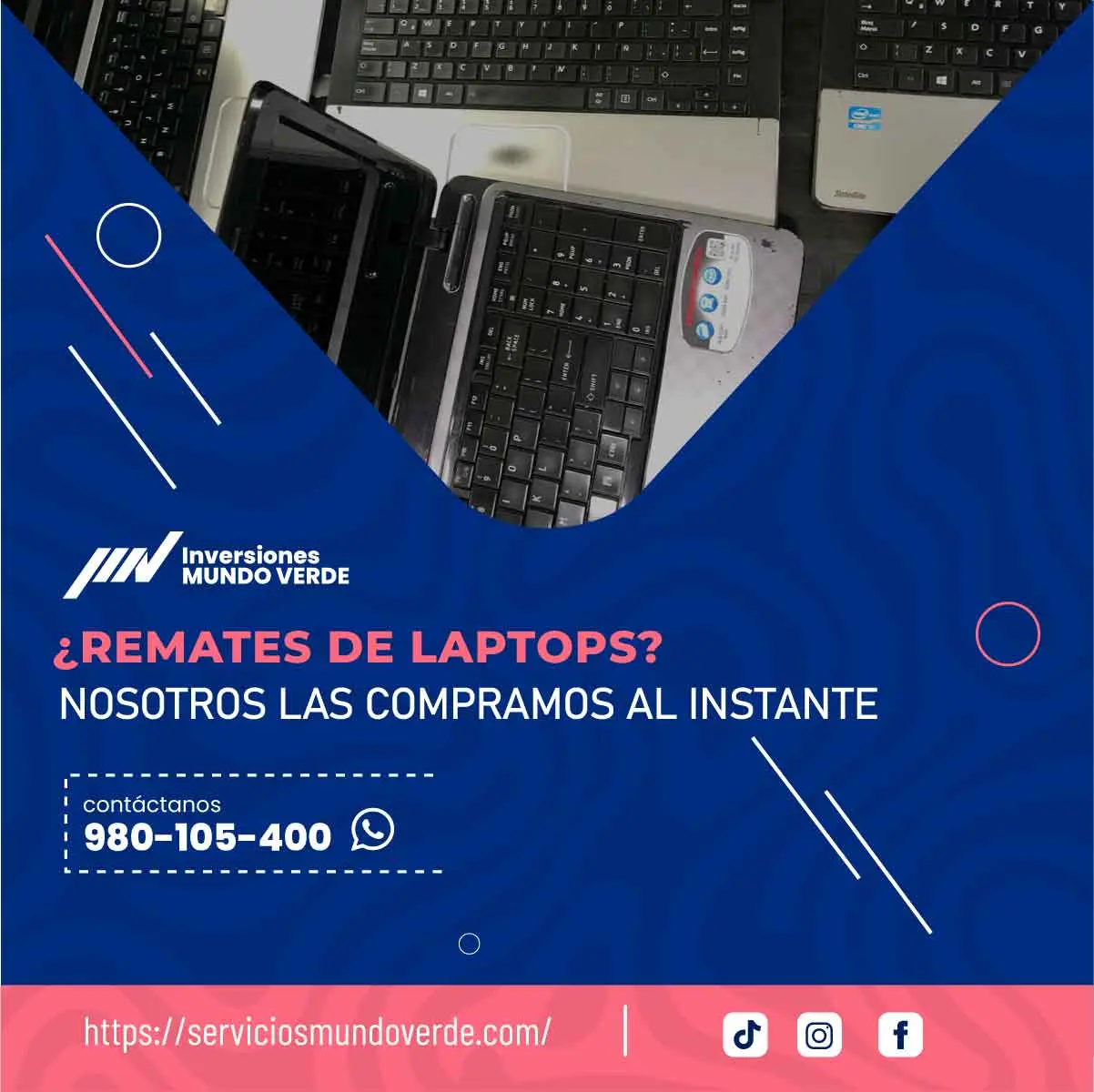 TIENES LAPTOS EN DESUSO LO COMPRAMOS 