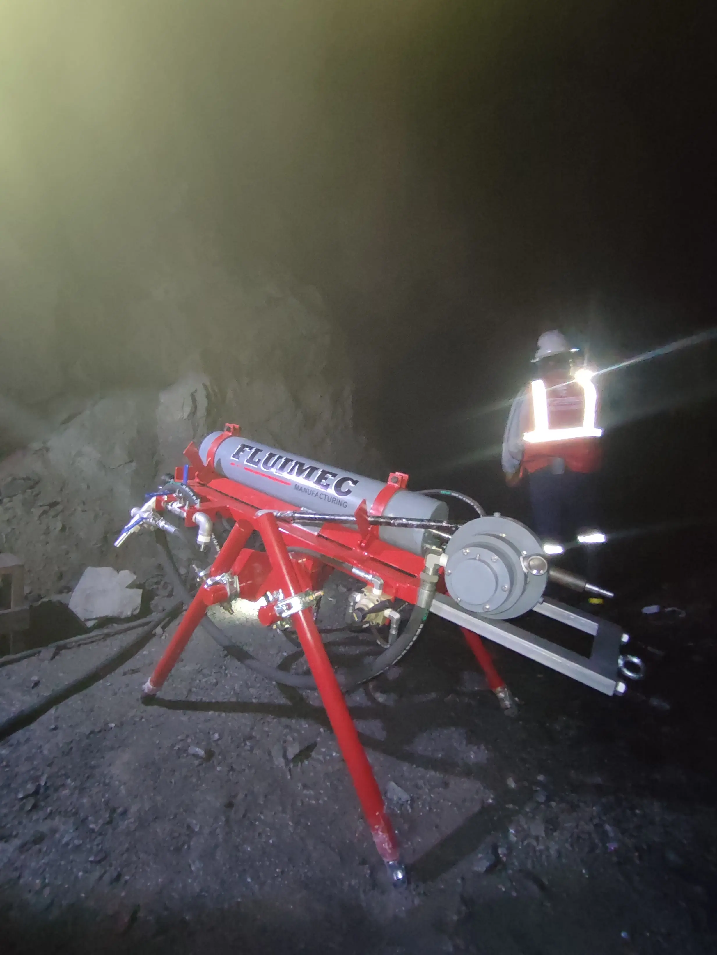 PACKSACK NEUMÁTICA FL50 equipo para industria minera 