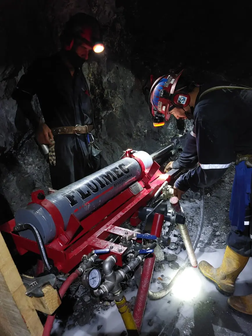 PACKSACK NEUMÁTICA FL50 equipo para mineria 