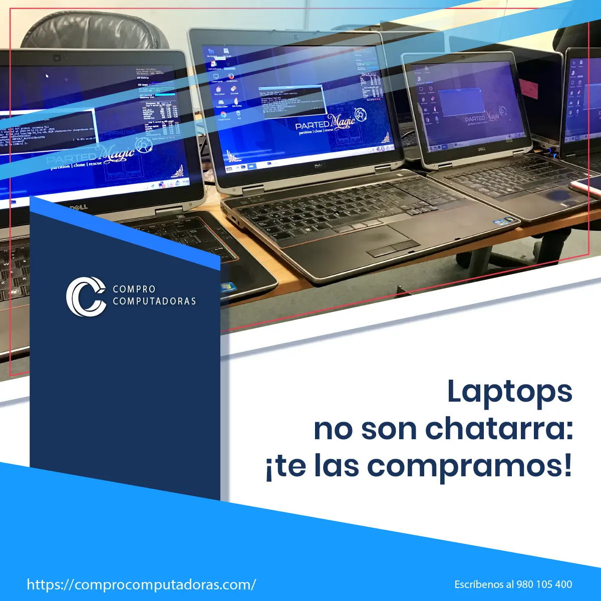  Tienes computadoras acumuladas Nosotros te ayudamos