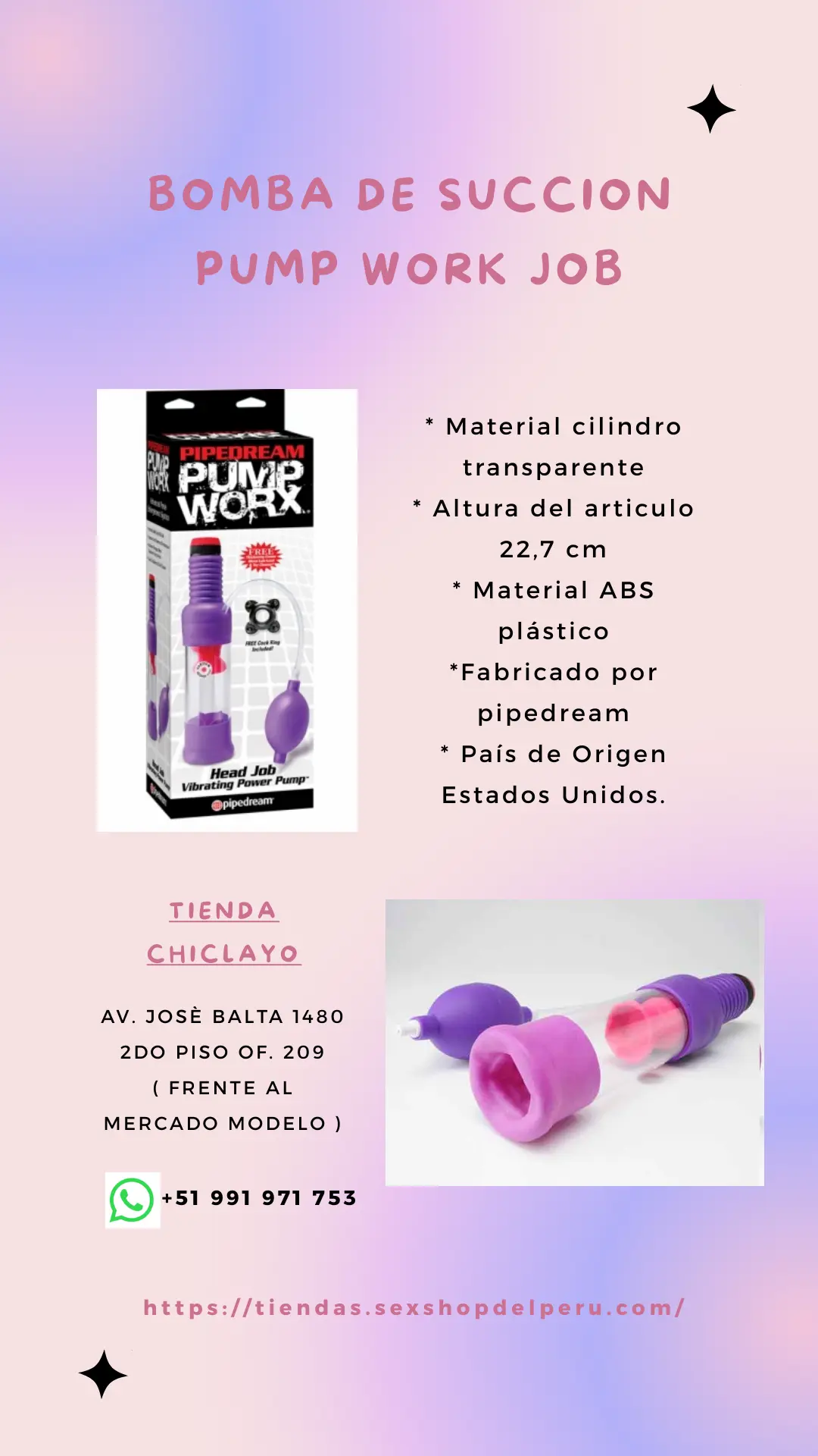 BOMBA DE SUCCION PUMP WORK JOB