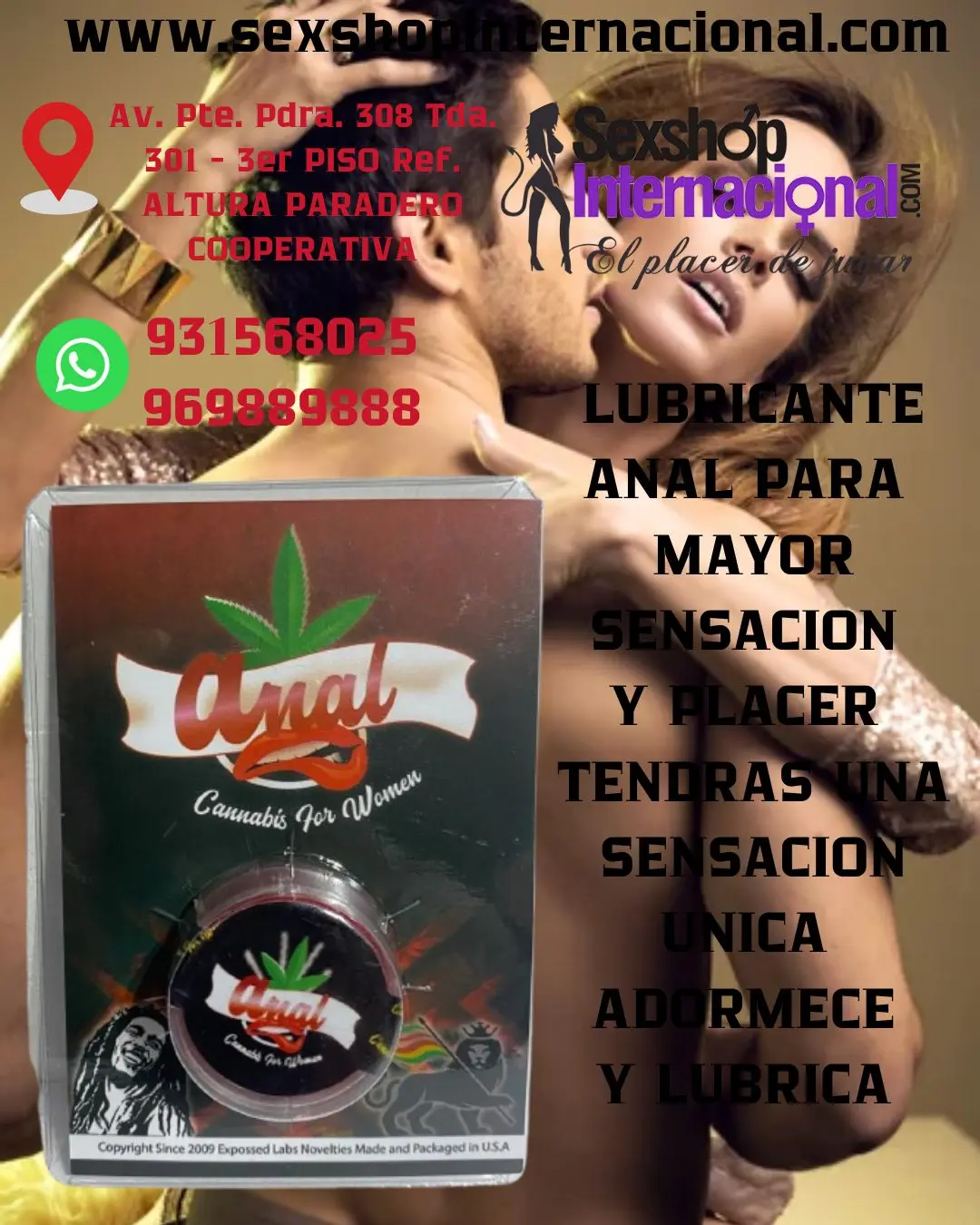 ANAL CANNABIS SIENTE MAS PLACER 