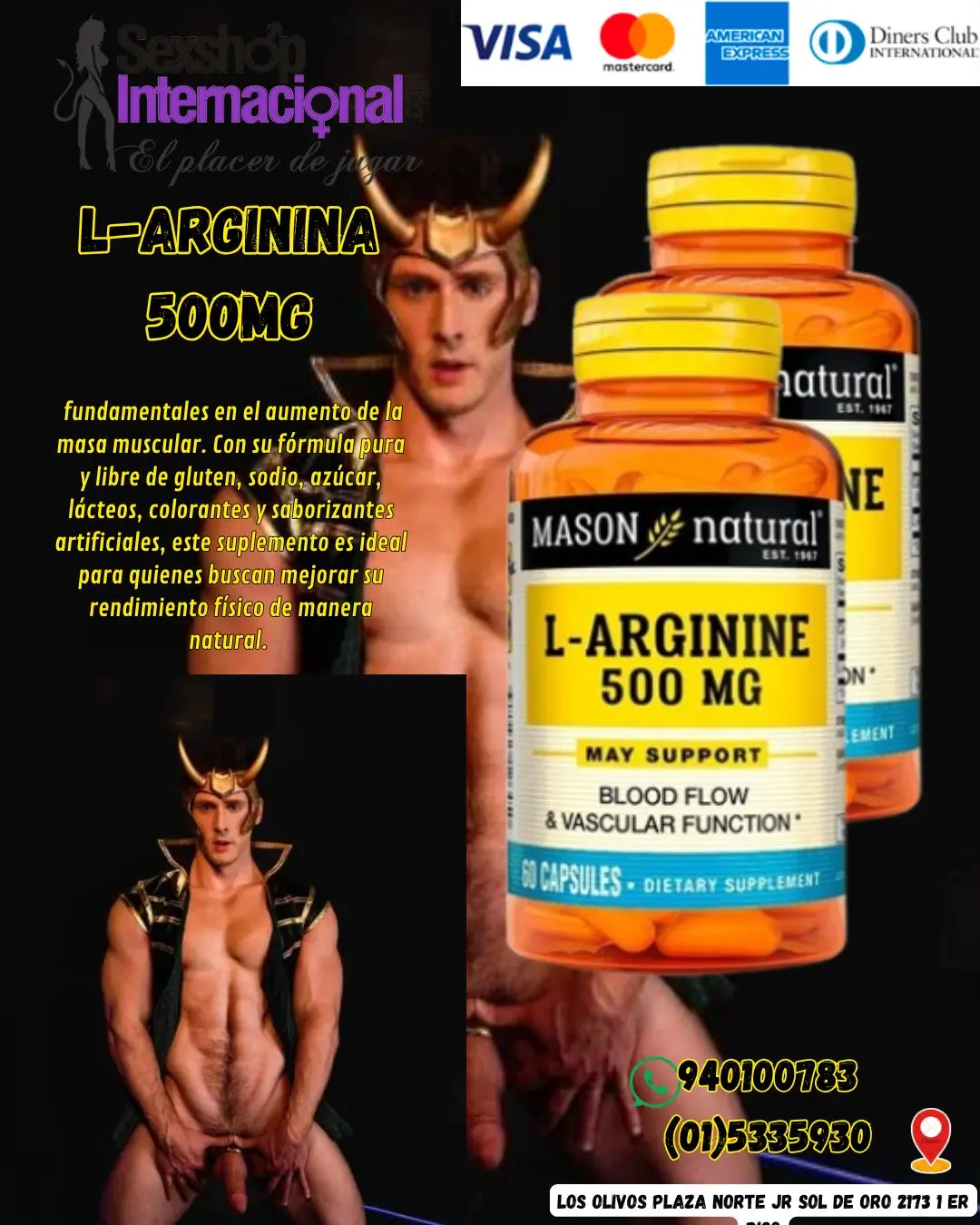 Aumenta la masa muscular de manera natural