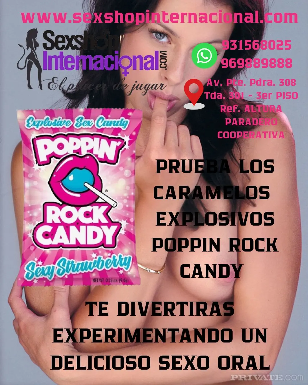 POPPIN ROCK CANDY SEXO ORAL 