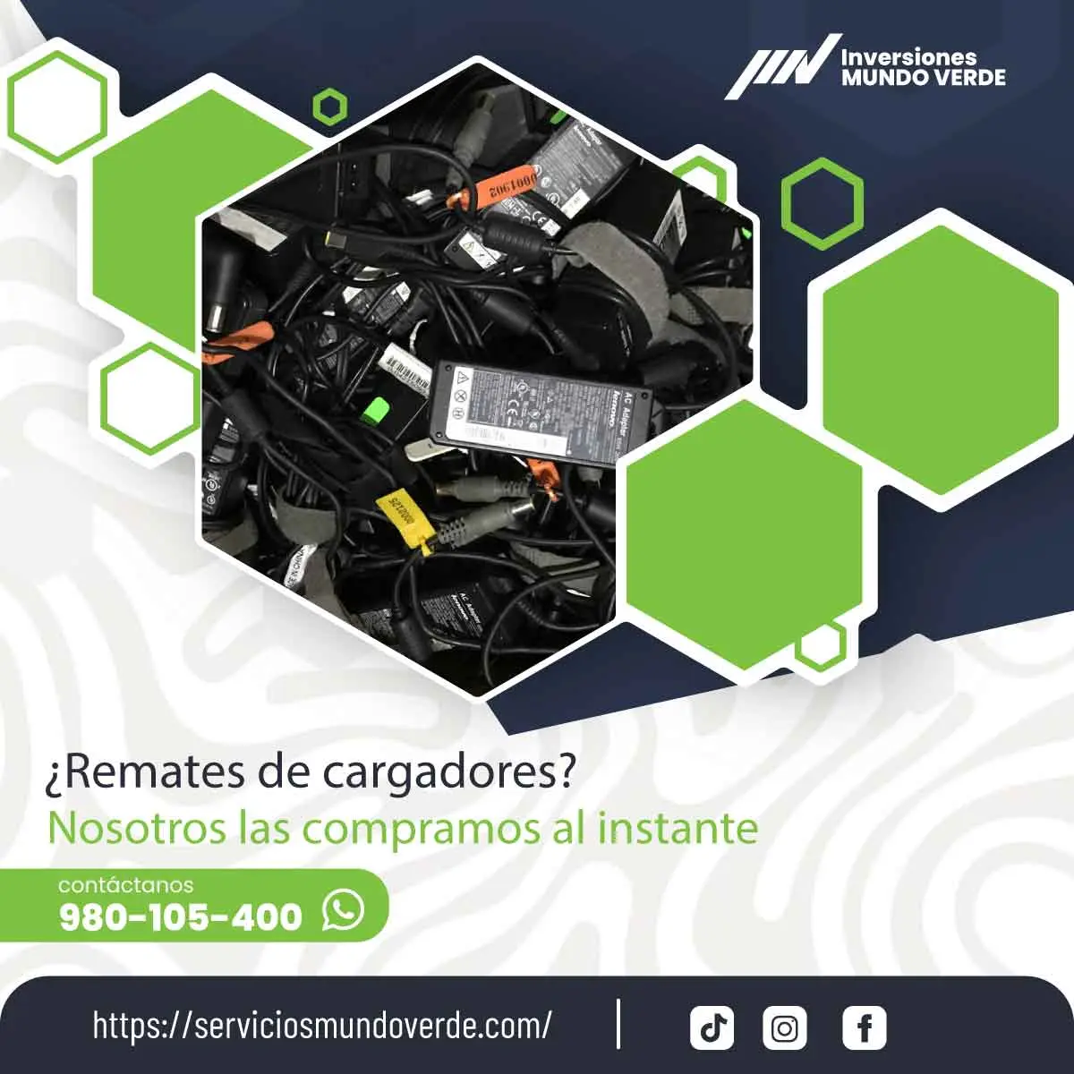 TIENES CARGADORES LO COMPRAMOS 