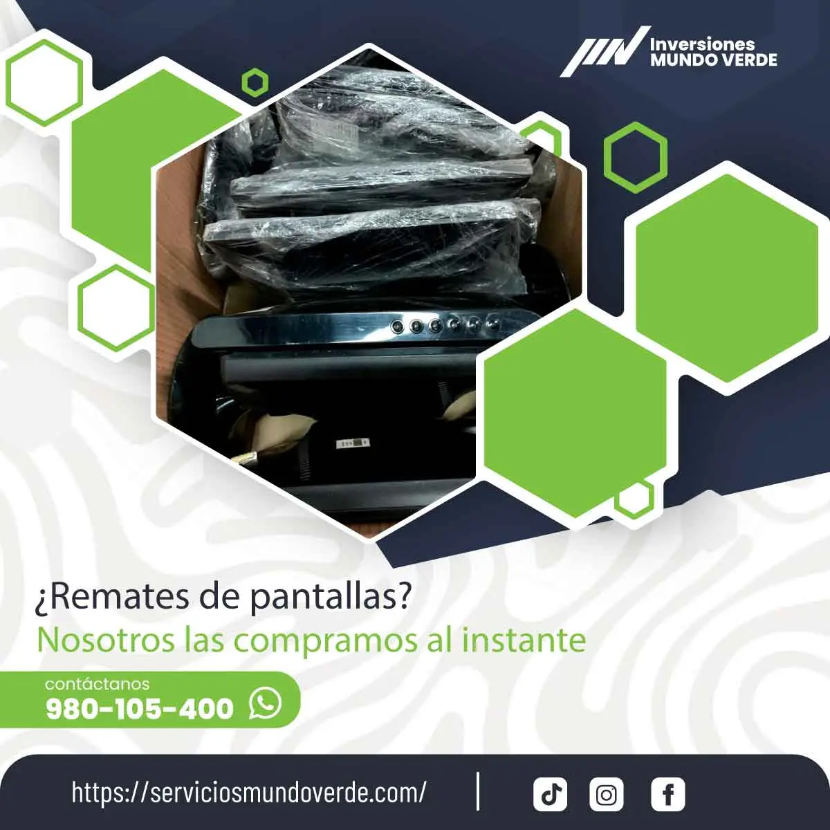 TIENES PANTALLAS LO COMPRAMOS 