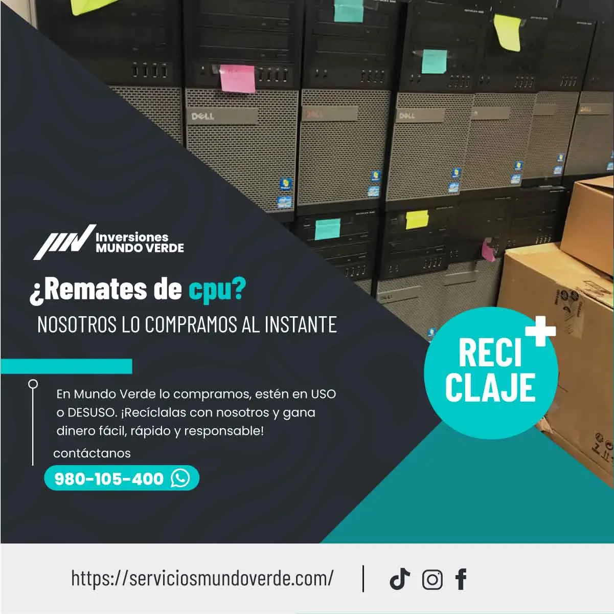 Enfocado en empresas y hogares