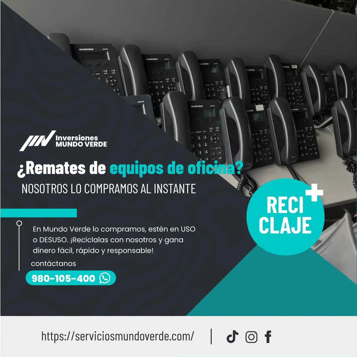 Enfocado en empresas y hogares