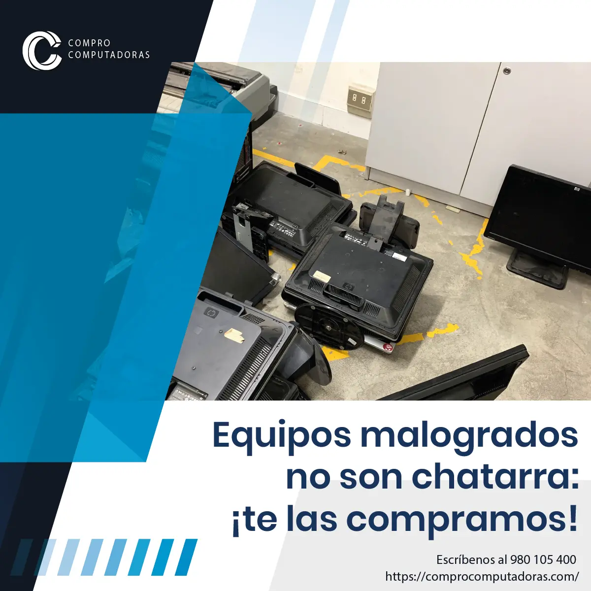  PCs acumuladas Te las compramos todas