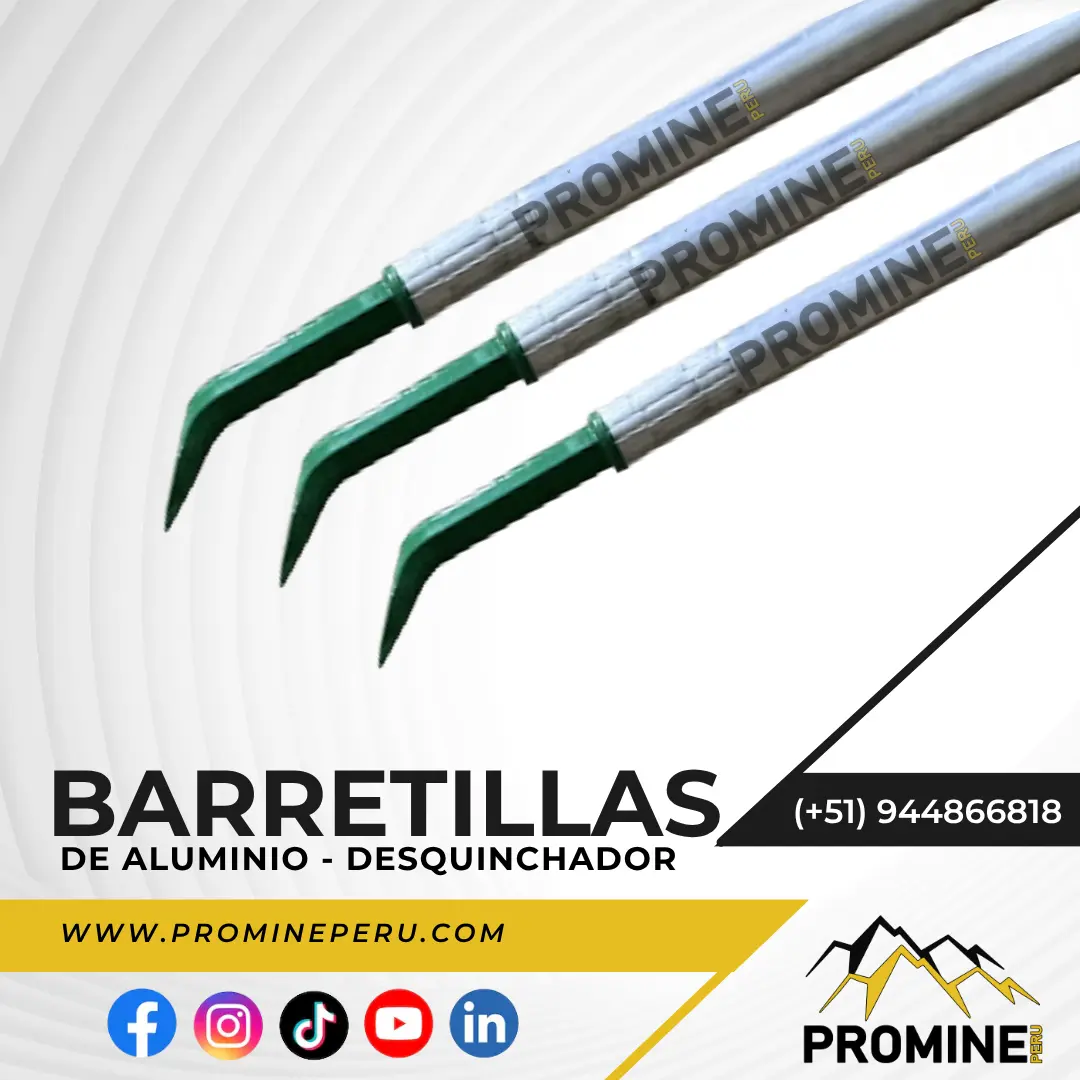 Barretilla Liviana de aluminio