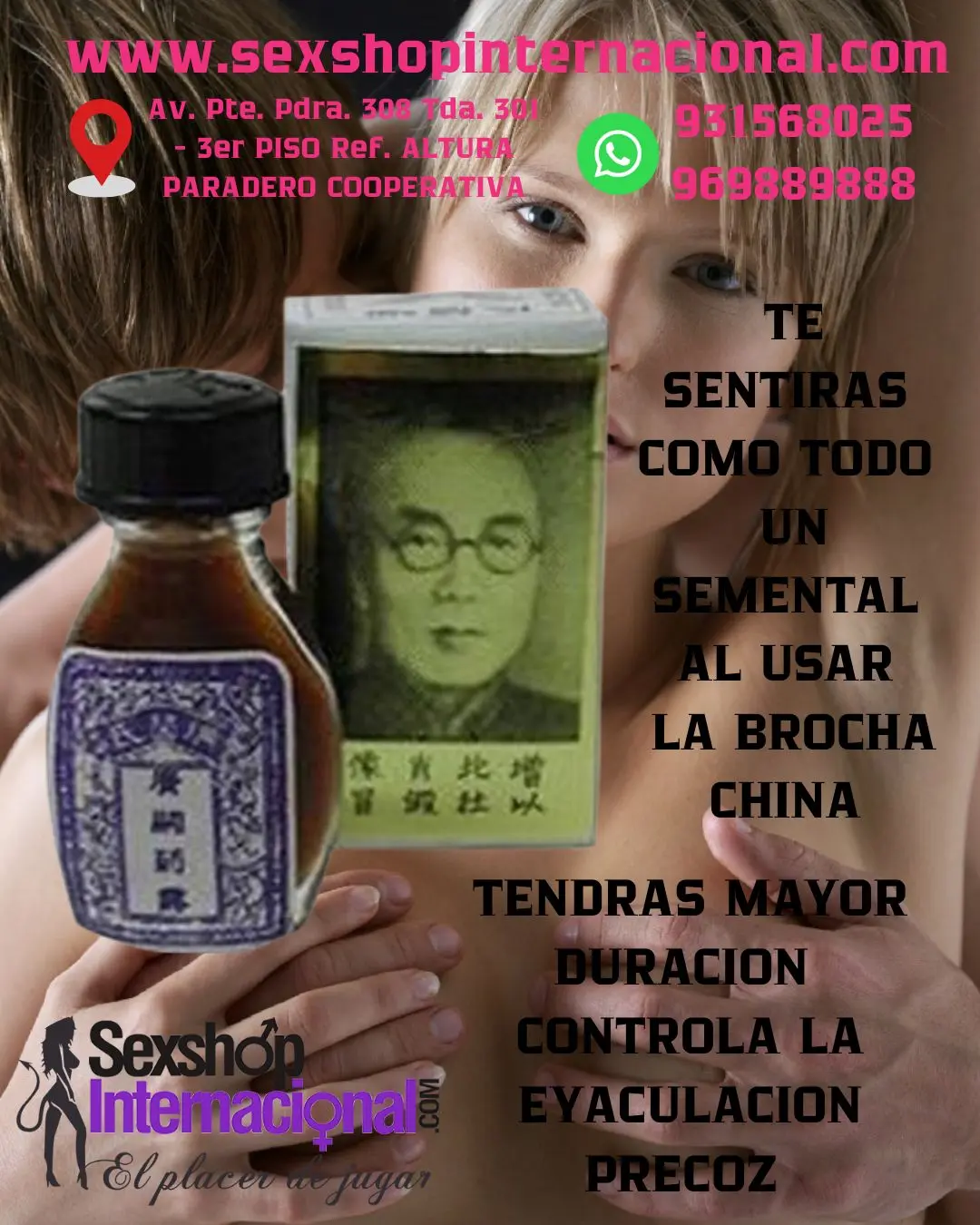 BROCHA CHINA POTENTE RETARDANTE 